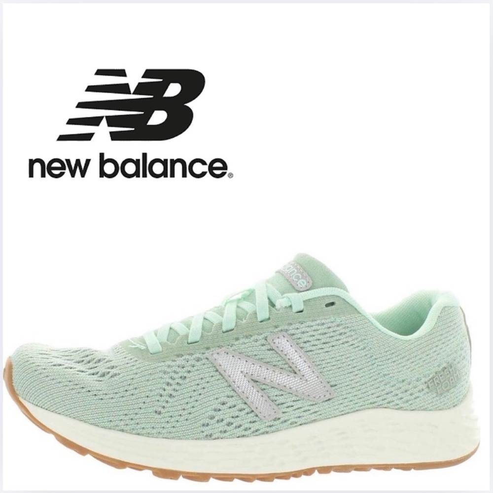 New Balance Women's Light Green Athletic Shoes